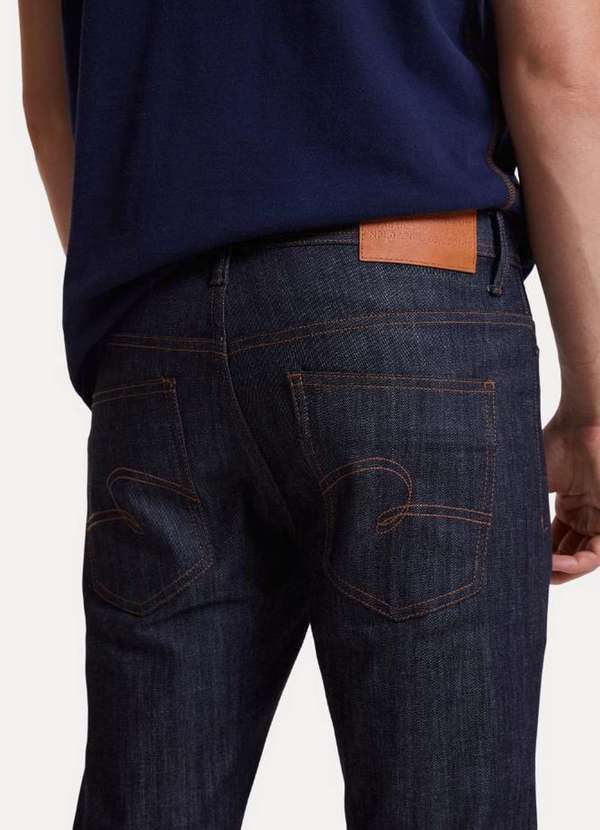 Reserva - Calca Jeans Masculina Skinny Raw Reserva Indigo Az 7