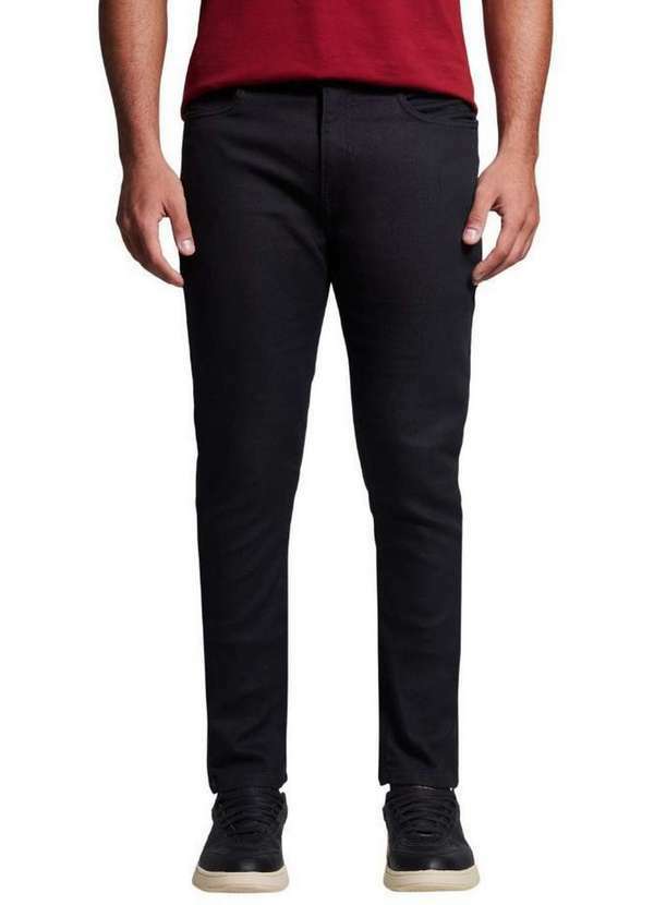 Reserva - Calça Jeans Skinny Moletom Ronaldinho Reserva Preto