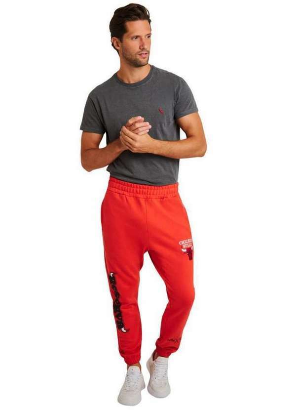 Reserva - Calça Moletom Bulls Reserva Vermelho