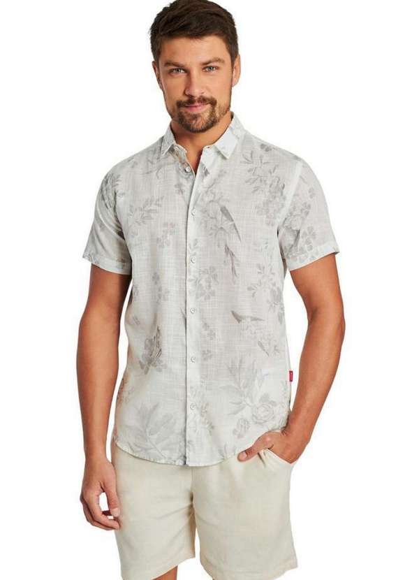 Reserva - Camisa Manga Curta Estampada Ano Novo Reserva Branco 2