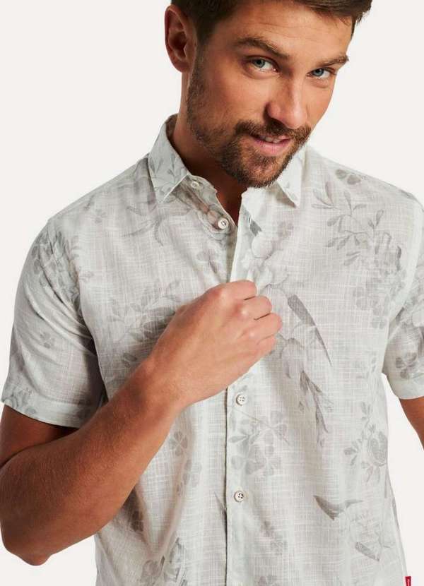 Reserva - Camisa Manga Curta Estampada Ano Novo Reserva Branco 3