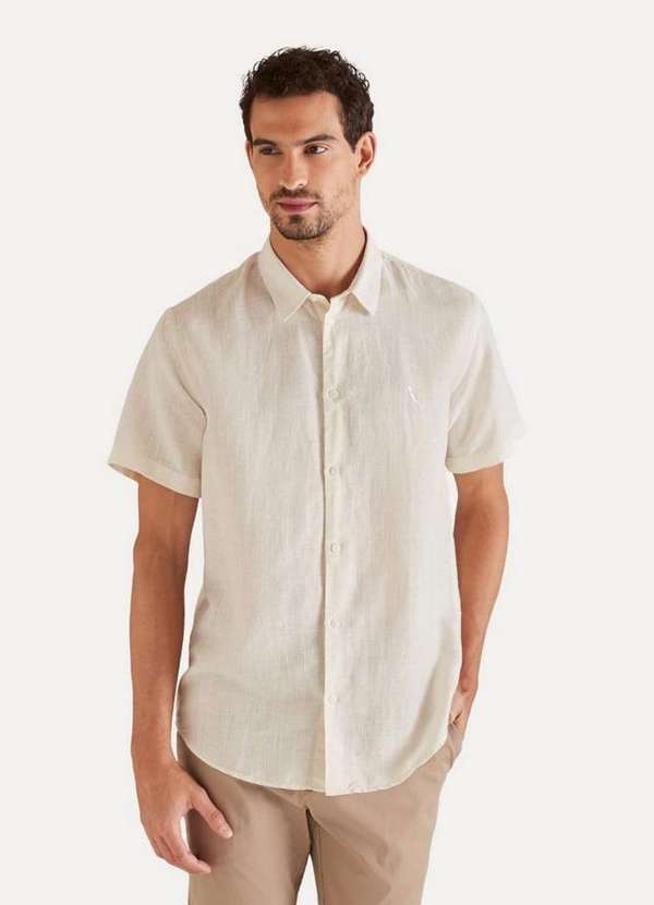 Reserva - Camisa Mc Co Linho Fil a Fil Reserva Off White 2