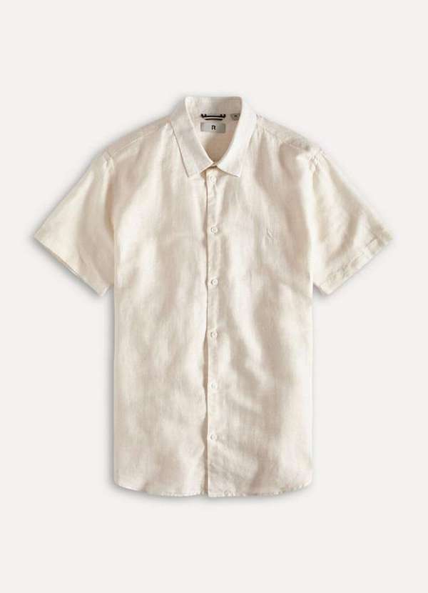 Reserva - Camisa Mc Co Linho Fil a Fil Reserva Off White 6