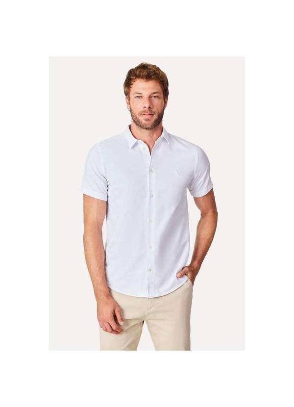 Reserva - Camisa Mc Pf Oxford Color Reserva Branco 4
