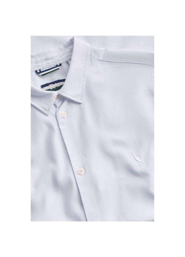 Reserva - Camisa Mc Pf Oxford Color Reserva Branco 1