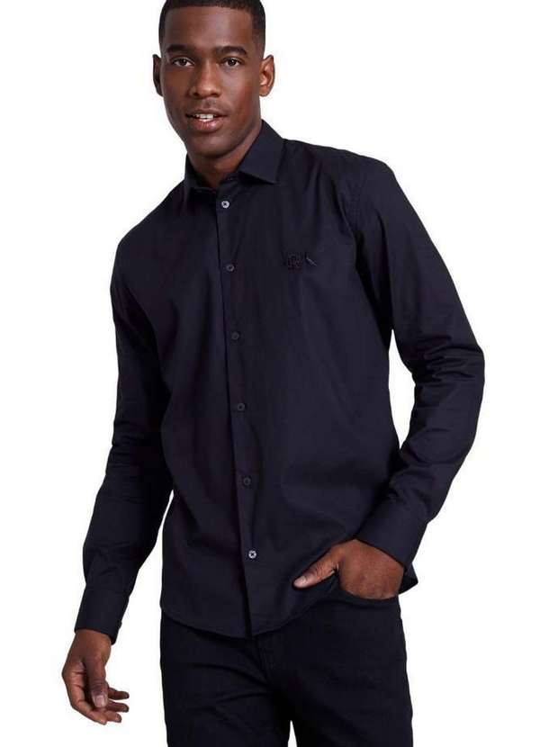 Reserva - Camisa Ml Enxuto Colors Flamengo Reserva Preto