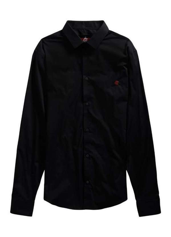 Reserva - Camisa Ml Enxuto Flamengo L Reserva Preto
