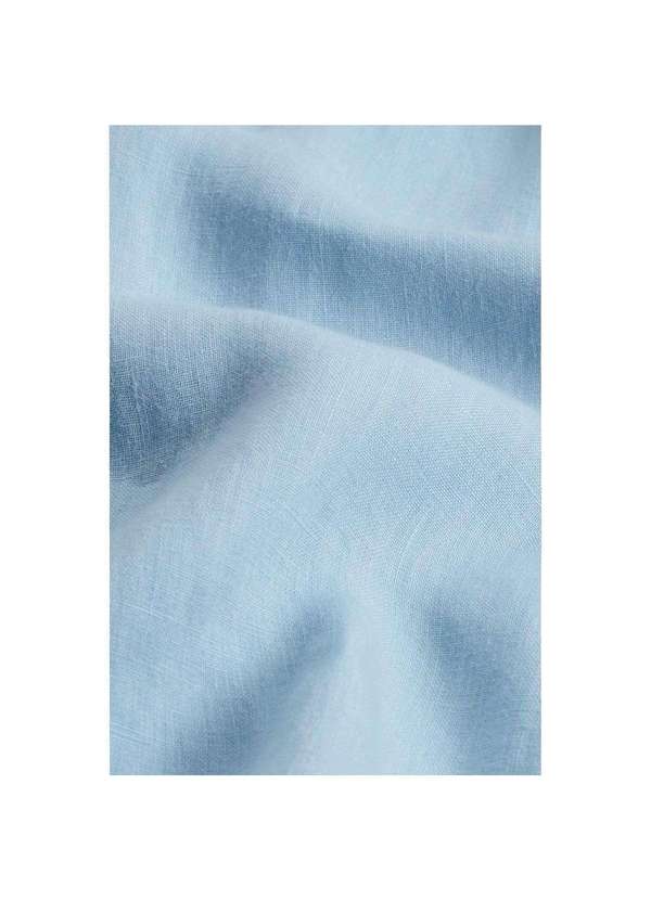 Reserva - Camisa Linho Tinturado Reserva Azul Ceu 6