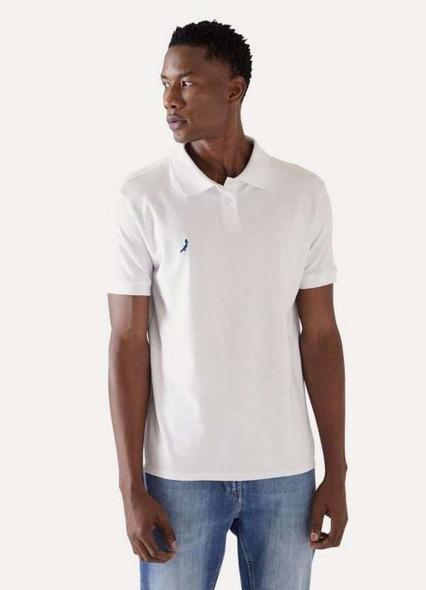 Reserva - Kit 2 Polos Pima Reserva Branco/Preto 5