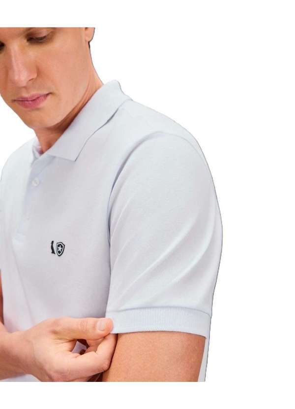 Reserva - Polo Botafogo Escudo Laurel Patch Reserva Branco 4