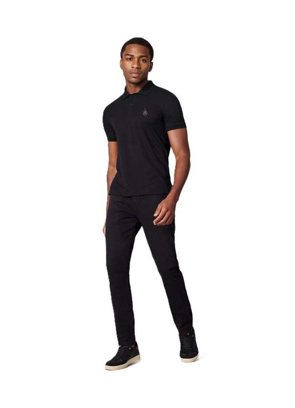 Reserva - Polo Botafogo Escudo Laurel Patch Reserva Preto 3