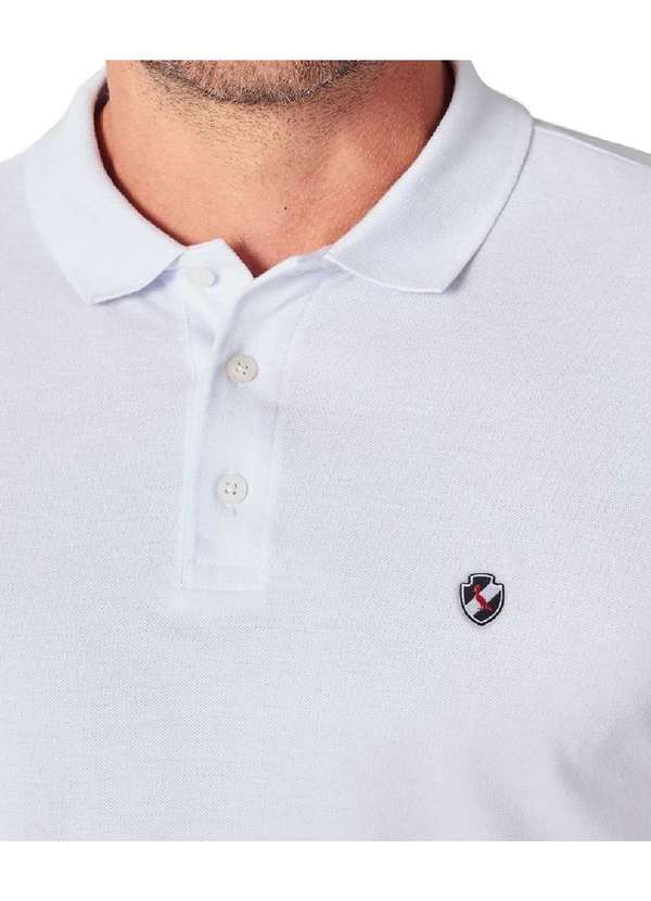 Reserva - Polo Patch Vascaino Reserva Branco 2
