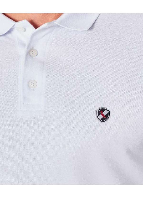 Reserva - Polo Patch Vascaino Reserva Branco 3