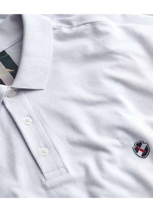 Reserva - Polo Patch Vascaino Reserva Branco 5