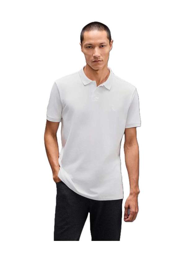 Reserva - Polo Pf Pima Piquet Reserva Branco