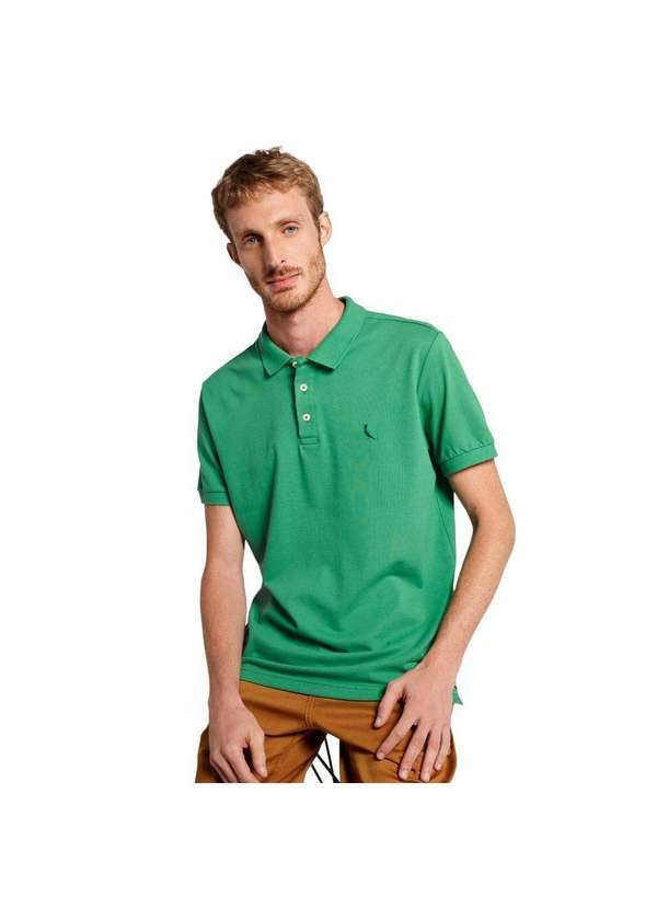 Reserva - Polo Piquet Classica Reserva Verde Bandeira