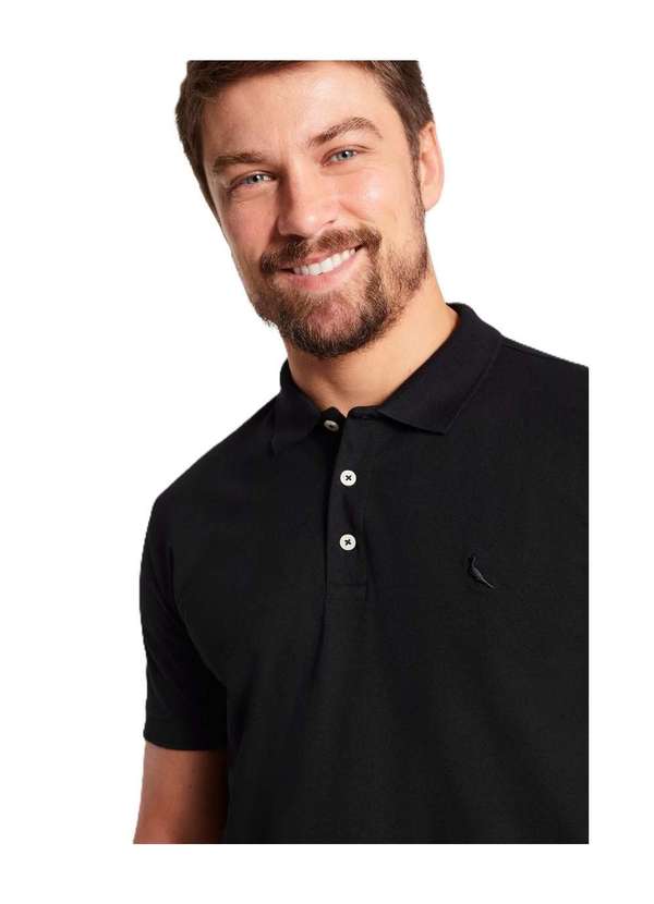 Reserva - Polo Piquet Clássica Reserva Preto 2