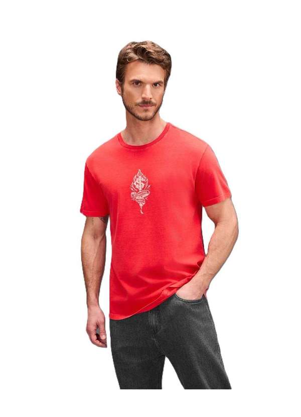 Reserva - Camiseta 1909 Clube do Povo Inter Reserva Vermelho Stoned