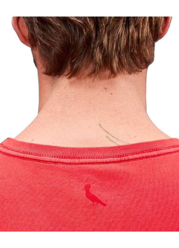 Reserva - Camiseta 1909 Clube do Povo Inter Reserva Vermelho Stoned 2