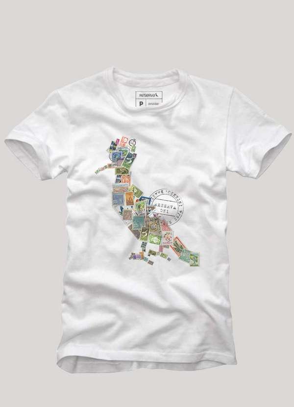 Reserva - Camiseta Algodão Pica Pau Selo Reserva Branco 3