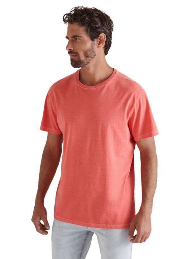 Reserva - Camiseta Básica Reserva Estonada Reserva Vermelho Stoned