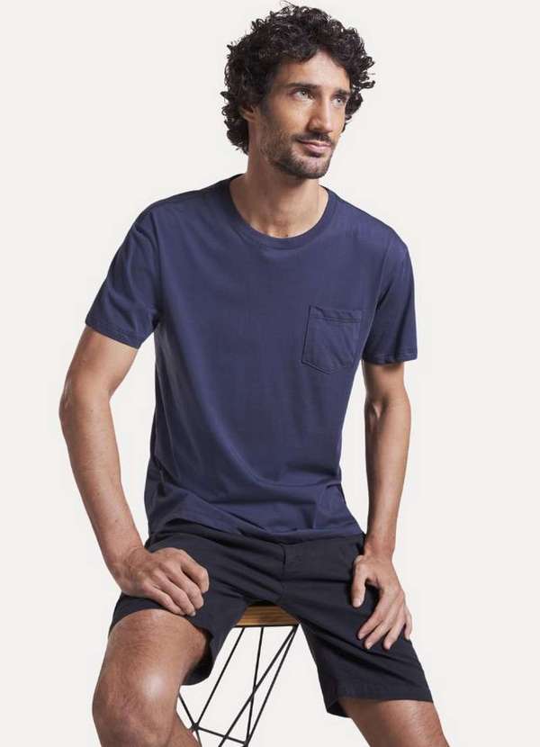 Reserva - Camiseta Bolso Pima Reserva Marinho 2