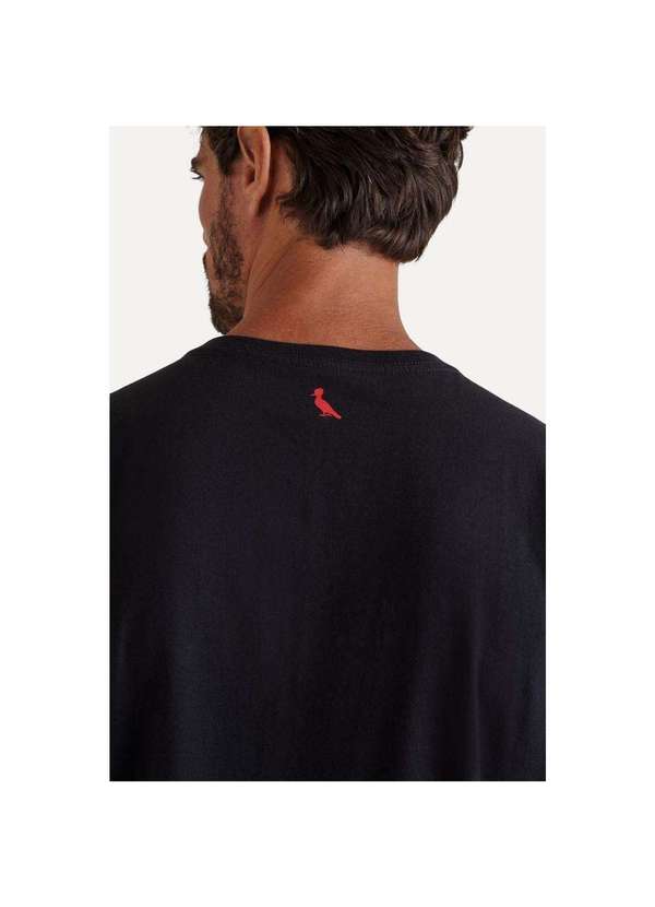 Reserva - Camiseta Bordado Pica Pau Ouro Reserva Preto 3