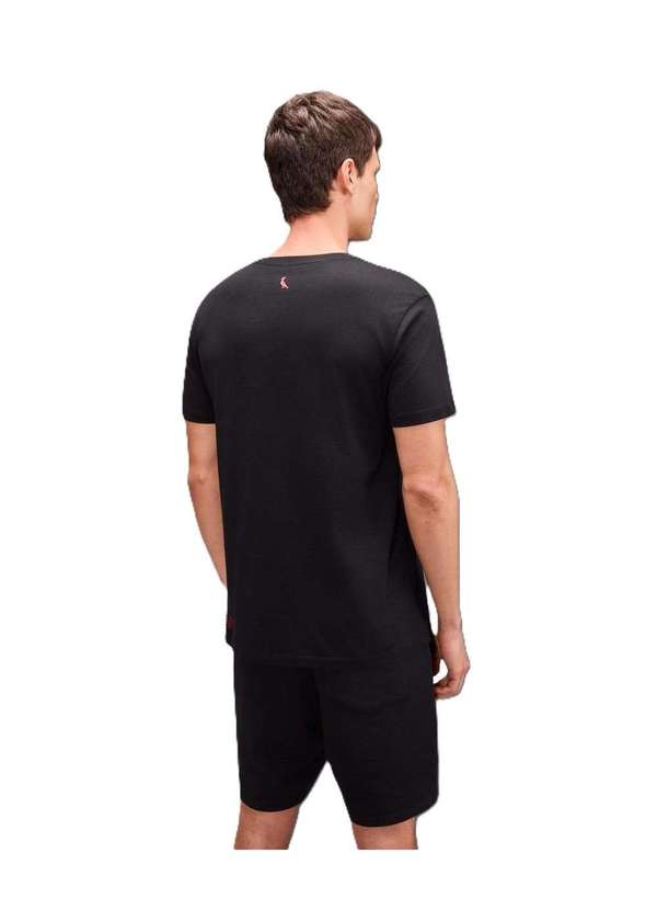 Reserva - Camiseta Brasao Gold Fla Reserva Preto 3