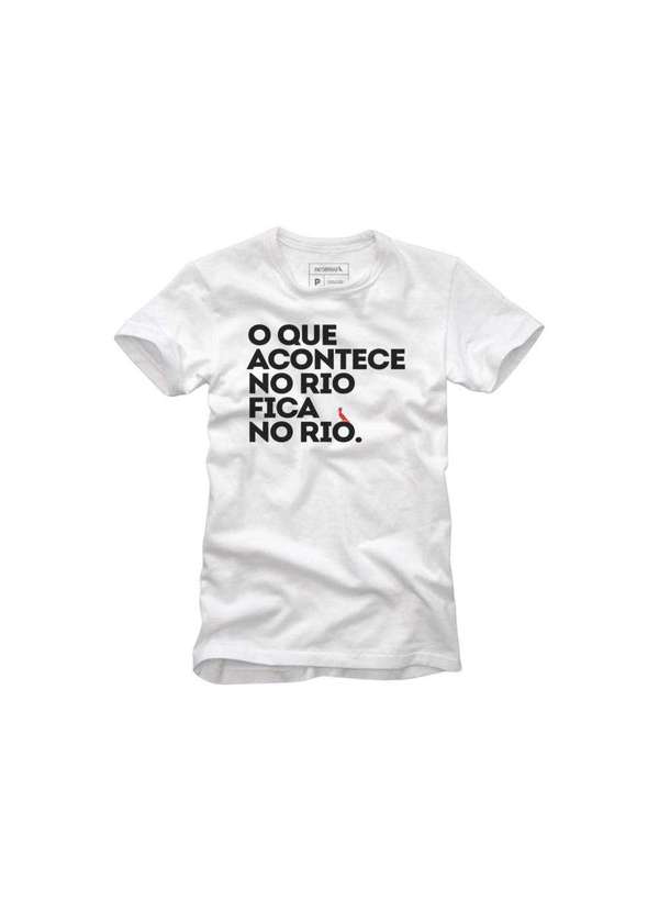 Reserva - Camiseta Carnaval o que Acontece no Rio Reserva Branco