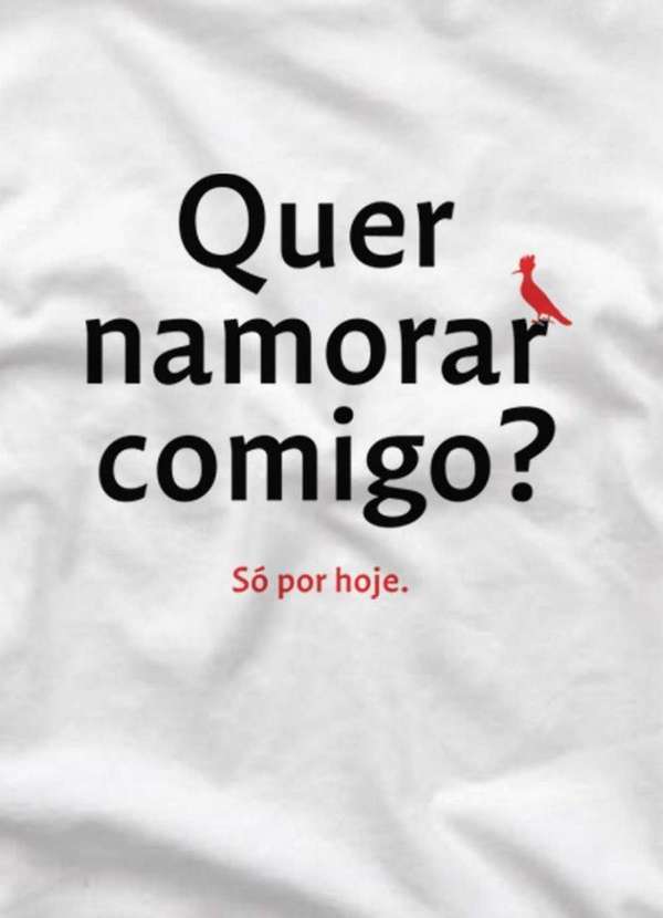 Reserva - Camiseta Carnaval Quer Namorar Comigo Reserva Branco 2