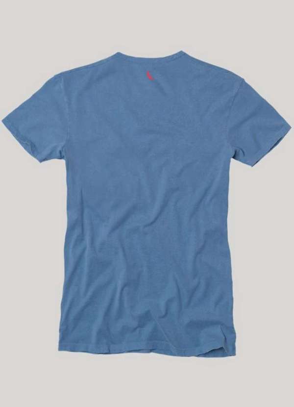 Reserva - Camiseta Cb Chassi Casual Conforto Reserva Azul Stoned 2