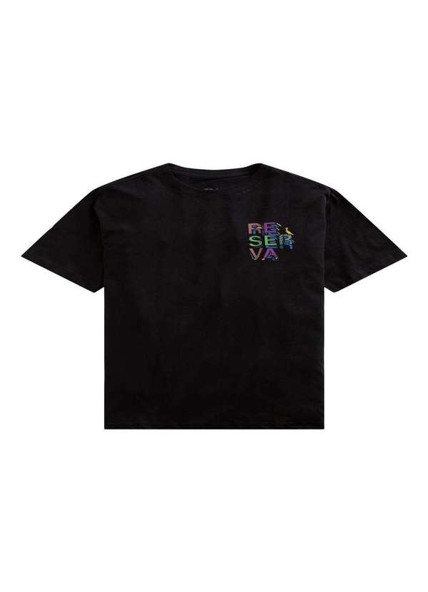 Reserva - Camiseta Colors Escudo Reserva Preto