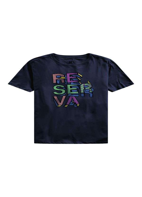 Reserva - Camiseta Colors Estampa Reserva Marinho
