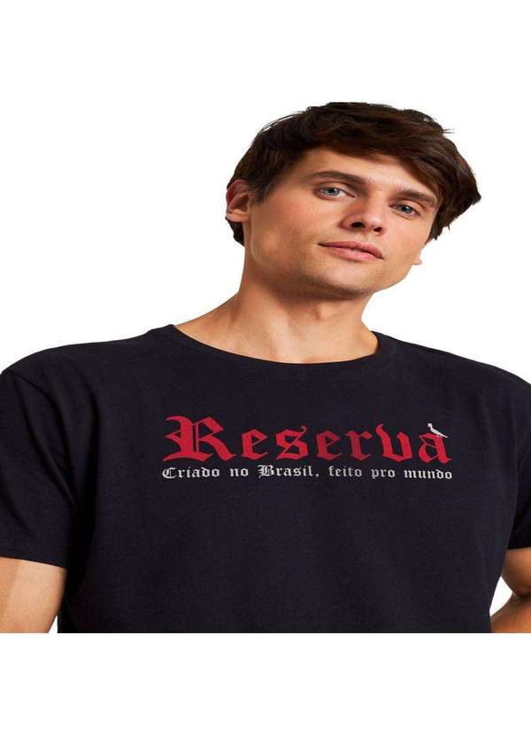 Reserva - Camiseta Criado no Brasil Reserva Preto 4