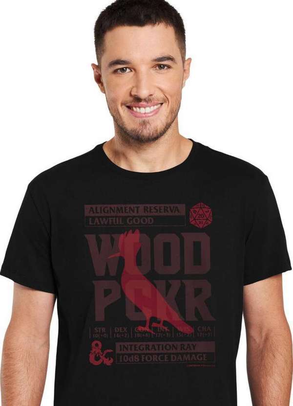 Reserva - Camiseta D D Wood Pckr Reserva Preto 2