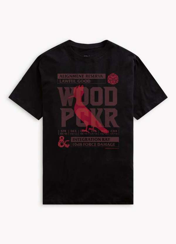 Reserva - Camiseta D D Wood Pckr Reserva Preto 5