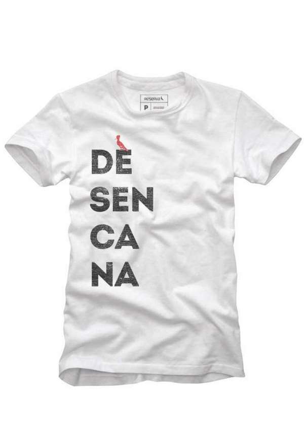 Reserva - Camiseta Desencana Reserva Branco