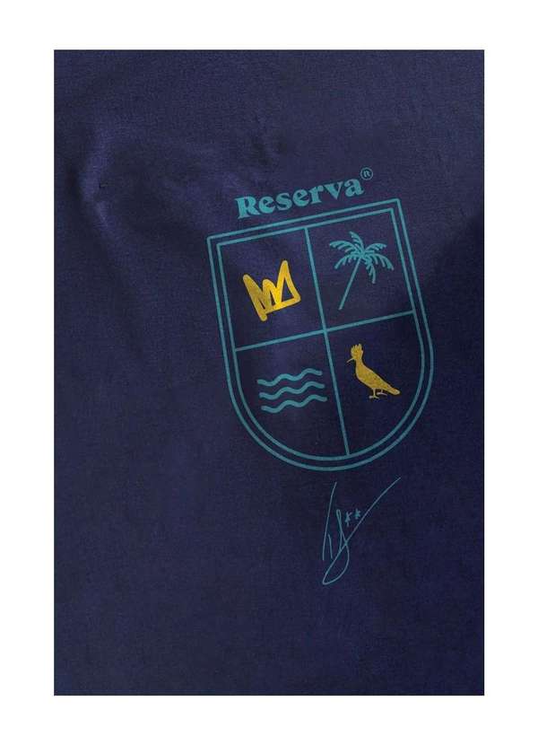 Reserva - Camiseta Est Escudo Praia Thiaguinho Reserva Marinho 4