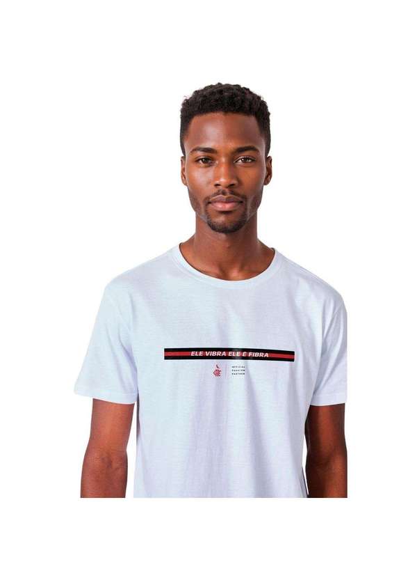 Reserva - Camiseta Est Flamengo Ele Vibra Reserva Branco