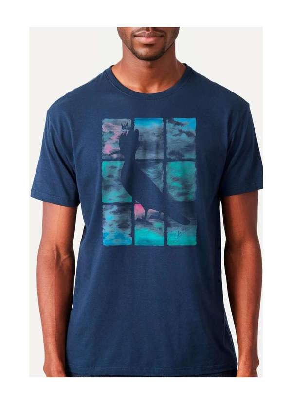 Reserva - Camiseta Est Pp Janela para o Horizonte Reserva Marinho 2