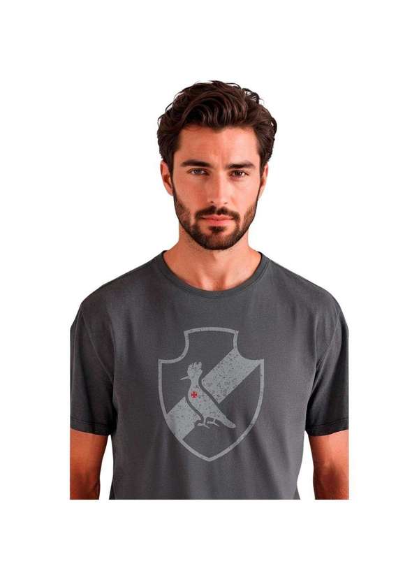 Reserva - Camiseta Est Vasco Escudo Pica Pau Reserva Cinza