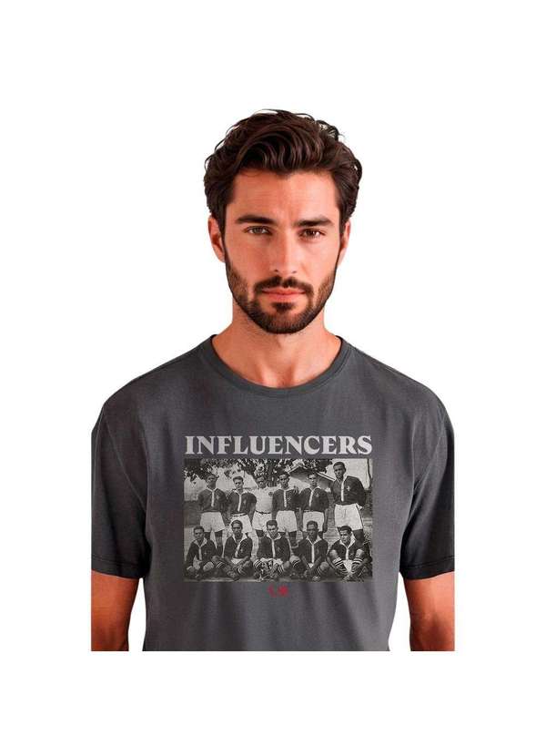Reserva - Camiseta Est Vasco Influencer Reserva Cinza