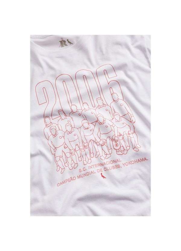 Reserva - Camiseta Estampada 2006 Inter Reserva Branco 5