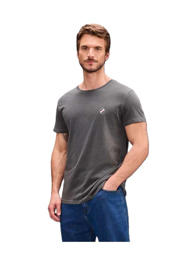 Reserva - Camiseta Estampada Caravela Vasco Reserva Preto Stoned