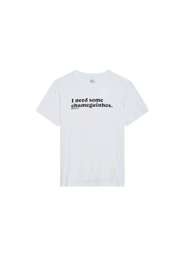 Reserva - Camiseta Estampada Chameguinhos Reserva Branco 1