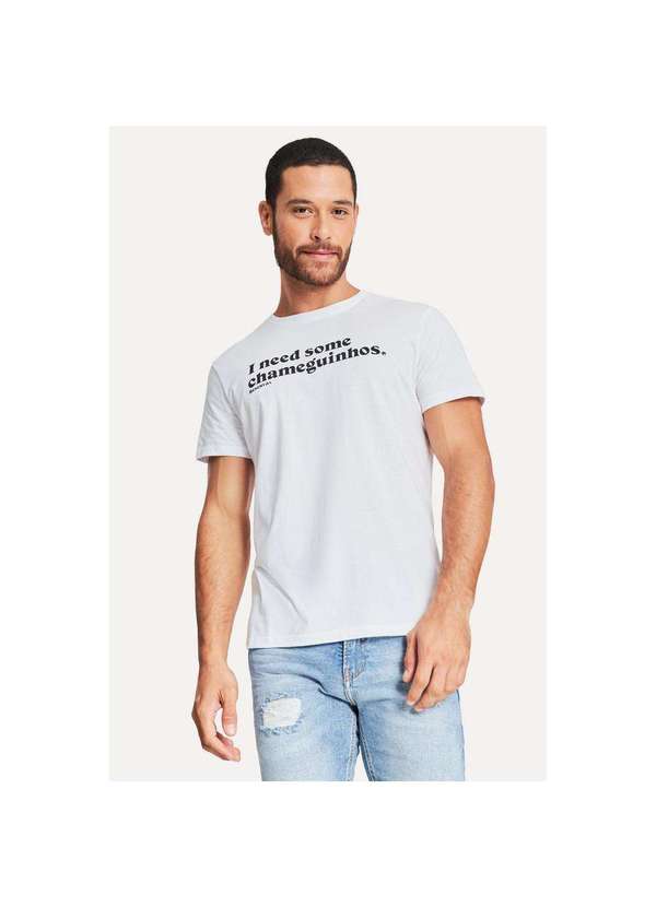 Reserva - Camiseta Estampada Chameguinhos Reserva Branco 2