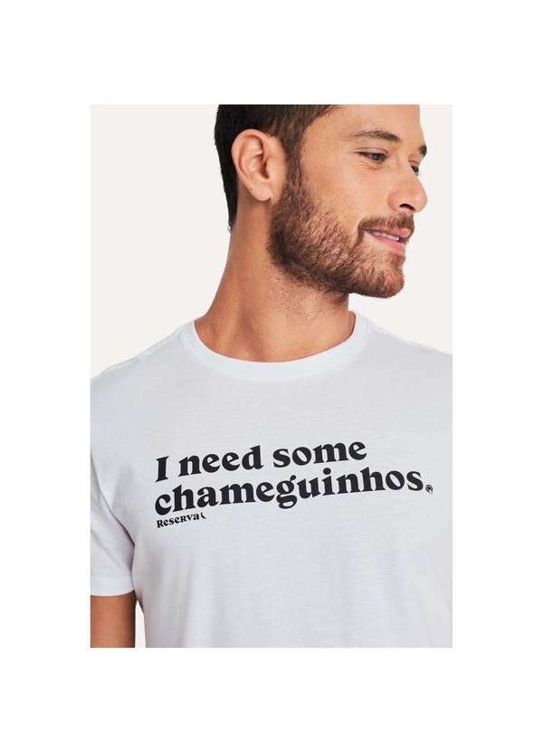 Reserva - Camiseta Estampada Chameguinhos Reserva Branco 3