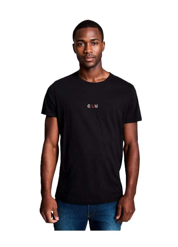 Reserva - Camiseta Estampada Cruz Malta Reserva Preto