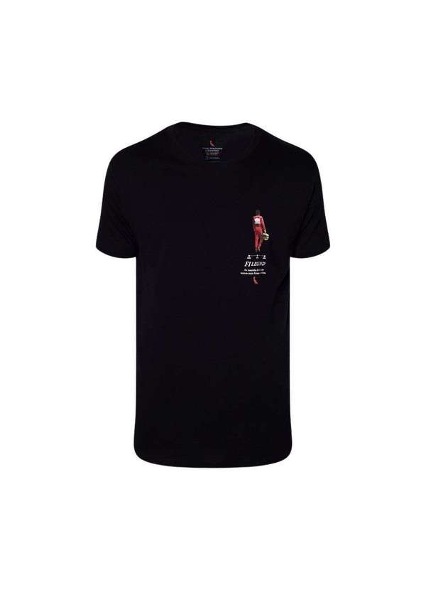 Reserva - Camiseta Estampada F1 Legend Senna Reserva Preto 4
