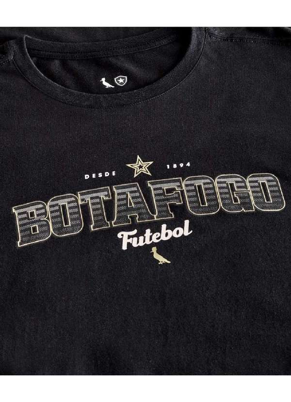 Reserva - Camiseta Estampada Futebol Botafogo Reserva Preto 5